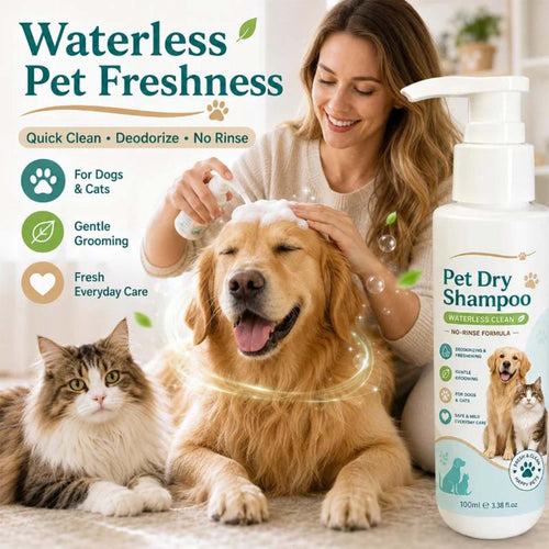 🥳HOT SALE🥳💞Waterless pet freshener, No-rinse, deodorizing & gentle. Fresh pet in minutes – grab yours!