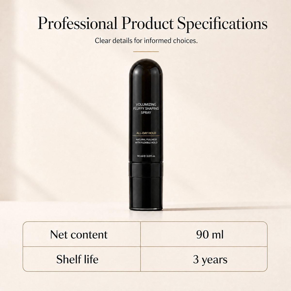 Last Day Promotion 50% OFF🔥Fluffy Hair Shaping Spray, Long Lasting Peach Scent Volumizing Hair Mist for All-Day Hold