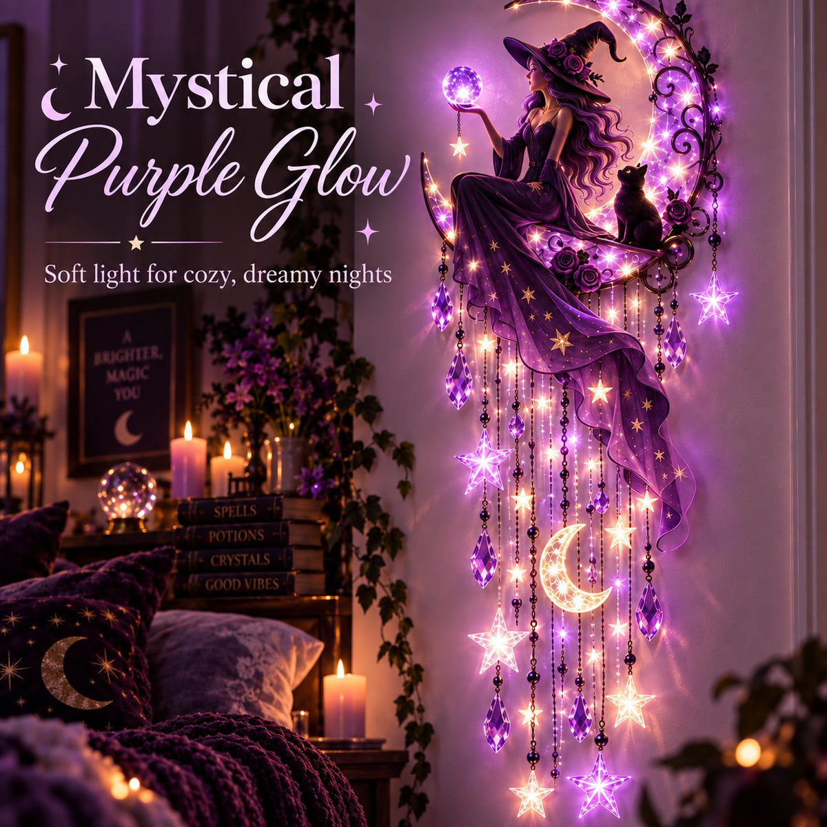 Last Day 49% OFF🔥Elegant Halloween Cascade Wall Light Collection
