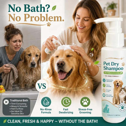 🥳HOT SALE🥳💞Waterless pet freshener, No-rinse, deodorizing & gentle. Fresh pet in minutes – grab yours!
