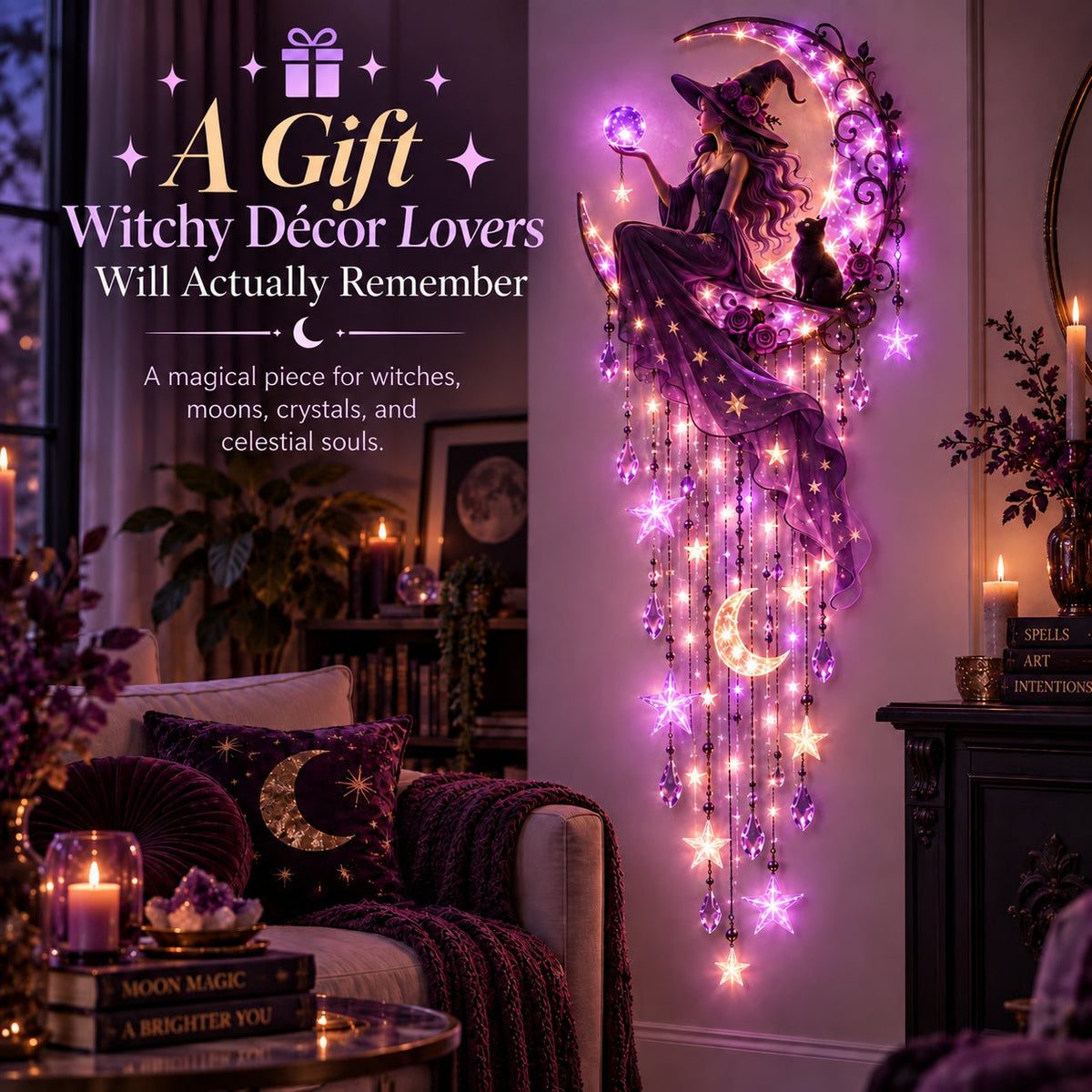 Last Day 49% OFF🔥Elegant Halloween Cascade Wall Light Collection
