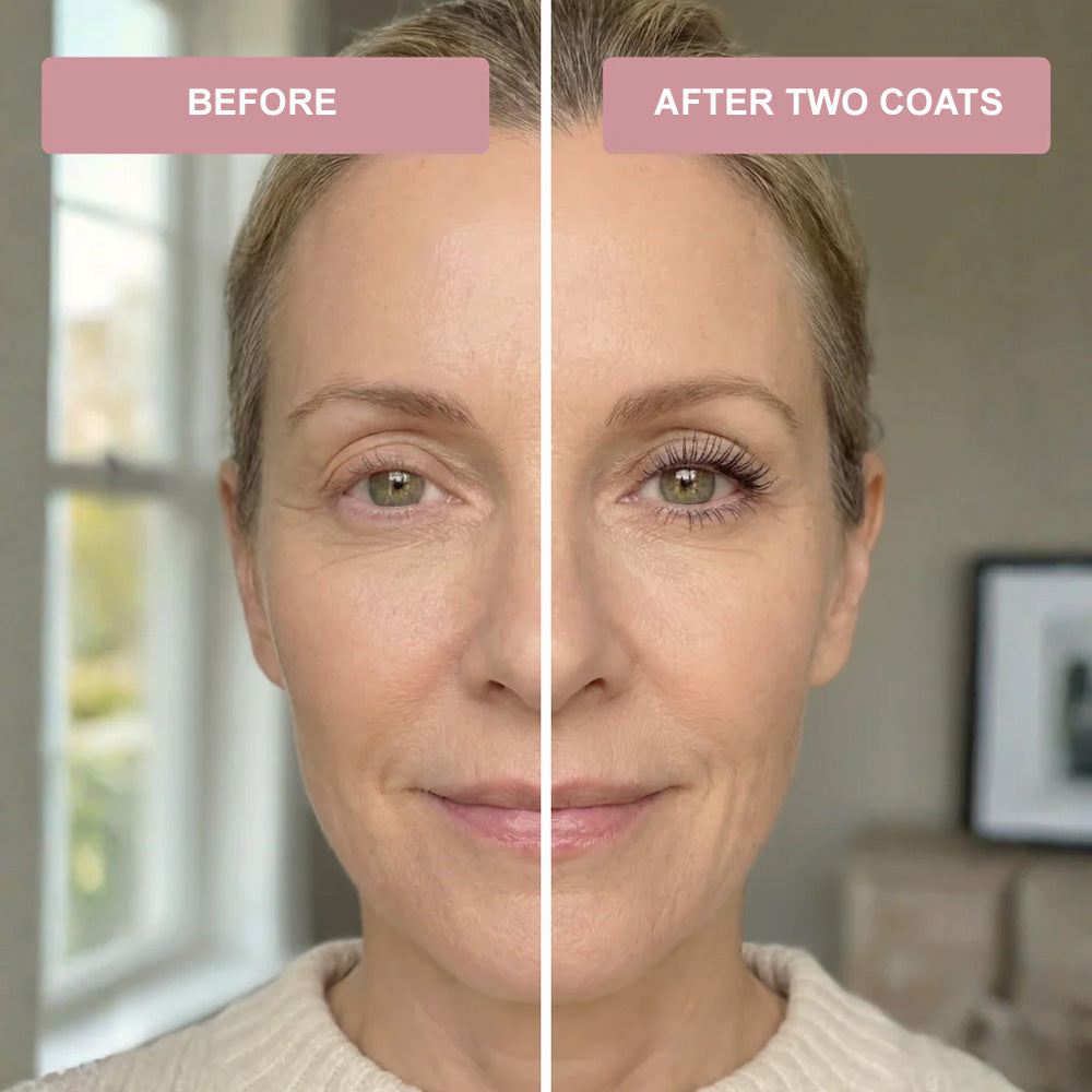 LAST DAY PROMOTION 52% OFF- BUY 1 GET 1 FREE💜Waterproof Curling & Lengthening Mascara