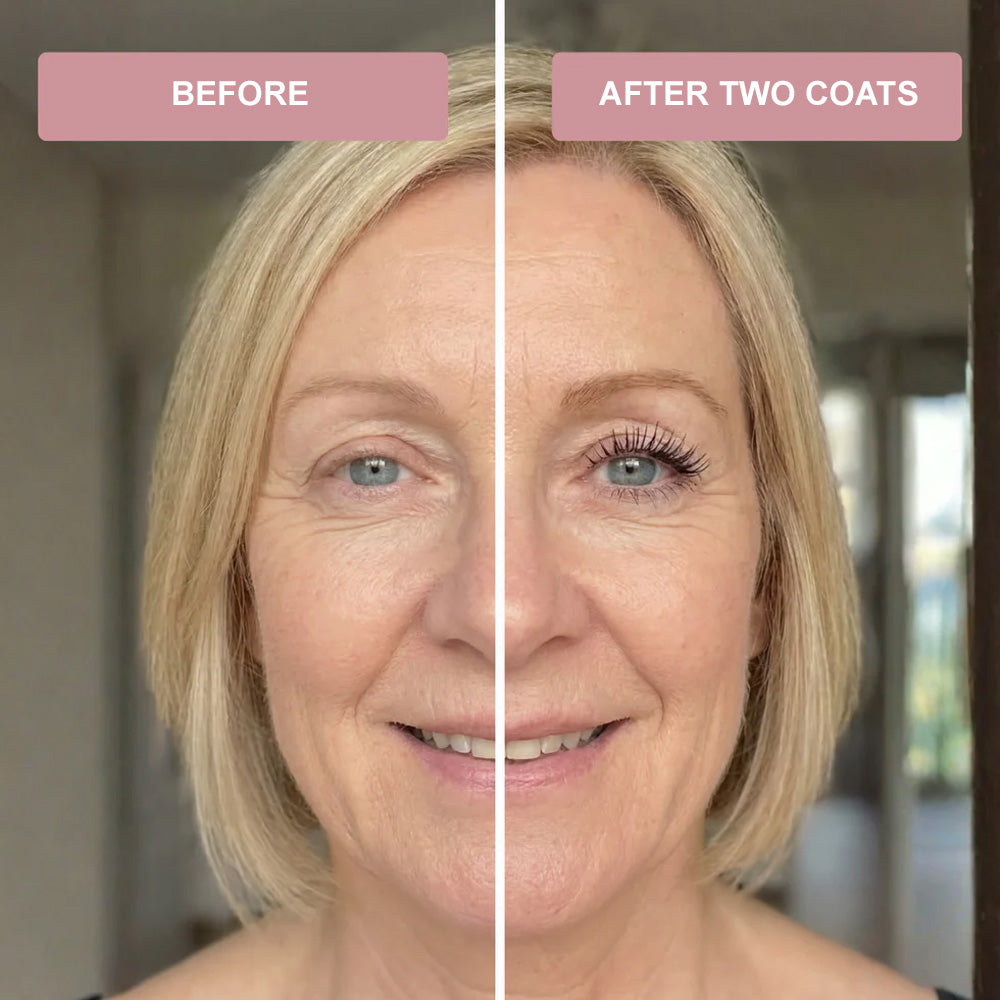LAST DAY PROMOTION 52% OFF- BUY 1 GET 1 FREE💜Waterproof Curling & Lengthening Mascara