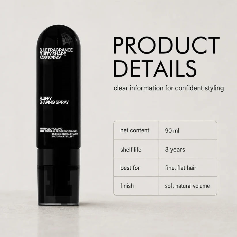 Last Day Promotion 50% OFF🔥Fluffy Hair Shaping Spray, Long Lasting Peach Scent Volumizing Hair Mist for All-Day Hold