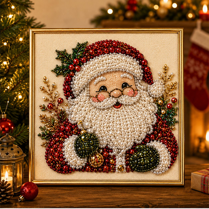 ⏳Last Day Sale Only $26.99!!🎁💎DIY Christmas Pearl Diamond Art Kit🎨Relaxing & Beginner-Friendly