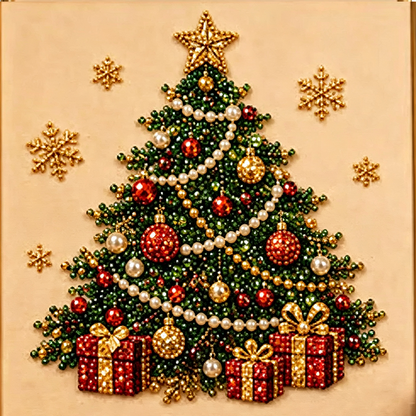 ⏳Last Day Sale Only $26.99!!🎁💎DIY Christmas Pearl Diamond Art Kit🎨Relaxing & Beginner-Friendly