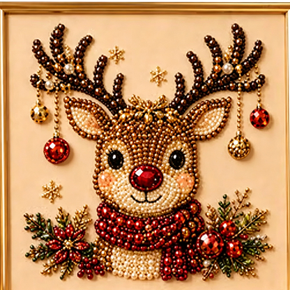 ⏳Last Day Sale Only $26.99!!🎁💎DIY Christmas Pearl Diamond Art Kit🎨Relaxing & Beginner-Friendly